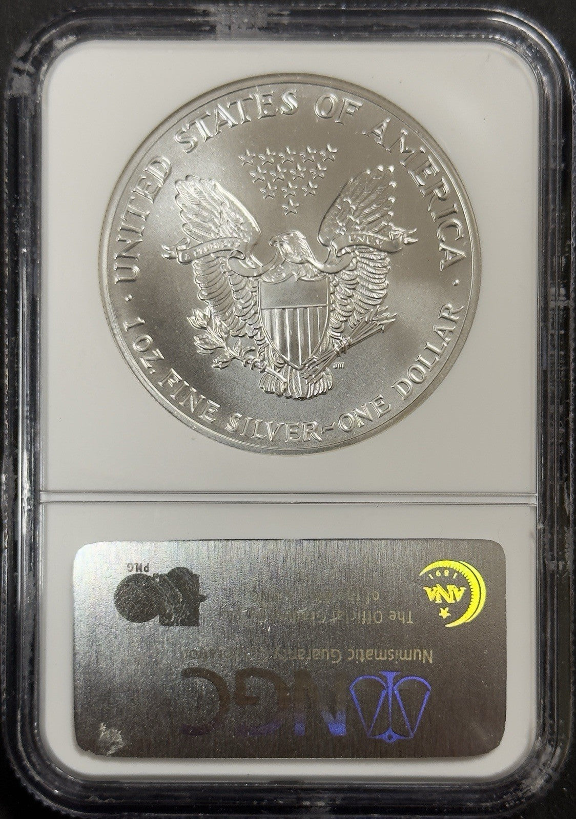 1989 Silver Eagle - NGC MS69 ( 40813 )