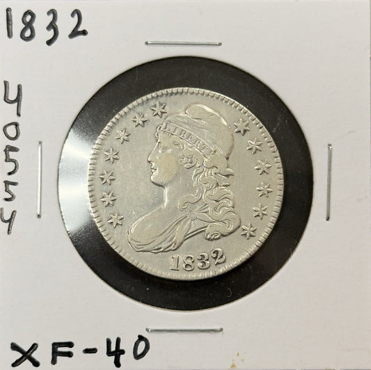 1832 Capped Bust Half Dollar - Extra Fine ( 40554 )