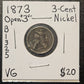 1873-P 3-Cent Nickel Ungraded Very Good B1325