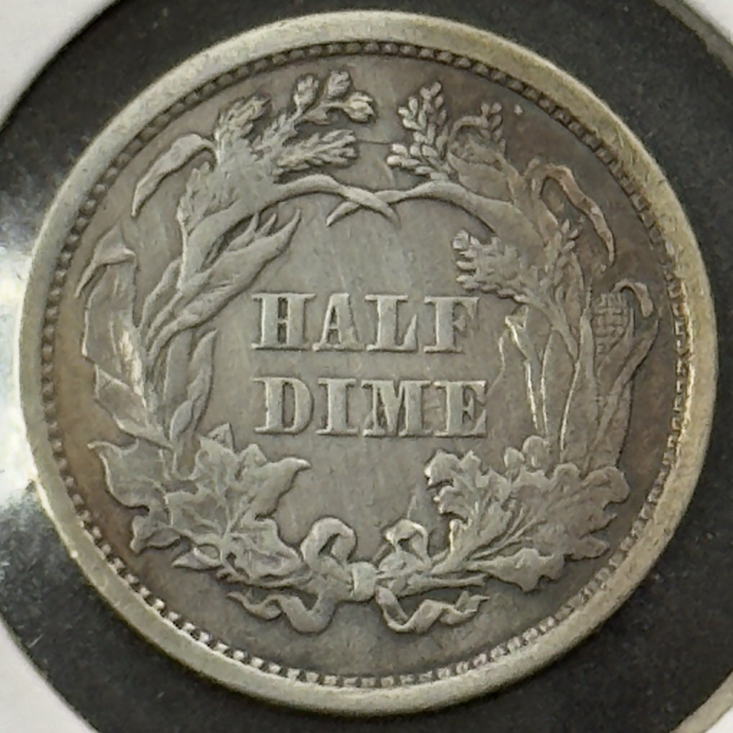 1861 Seated Half Dime - Very Fine ( 40515 )