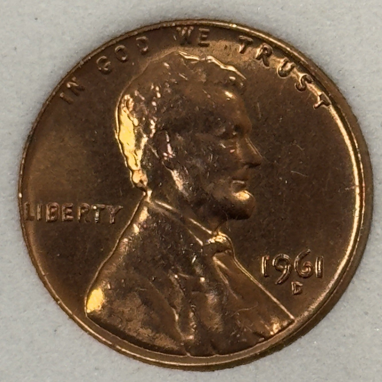 1961-D/D/D Lincoln Cent Error RPM-005 Wexler WRPM-005 ( 40716 )