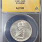 1922 Pilgrim Half Dollar Commemorative - ANACS AU58 ( 40654 )