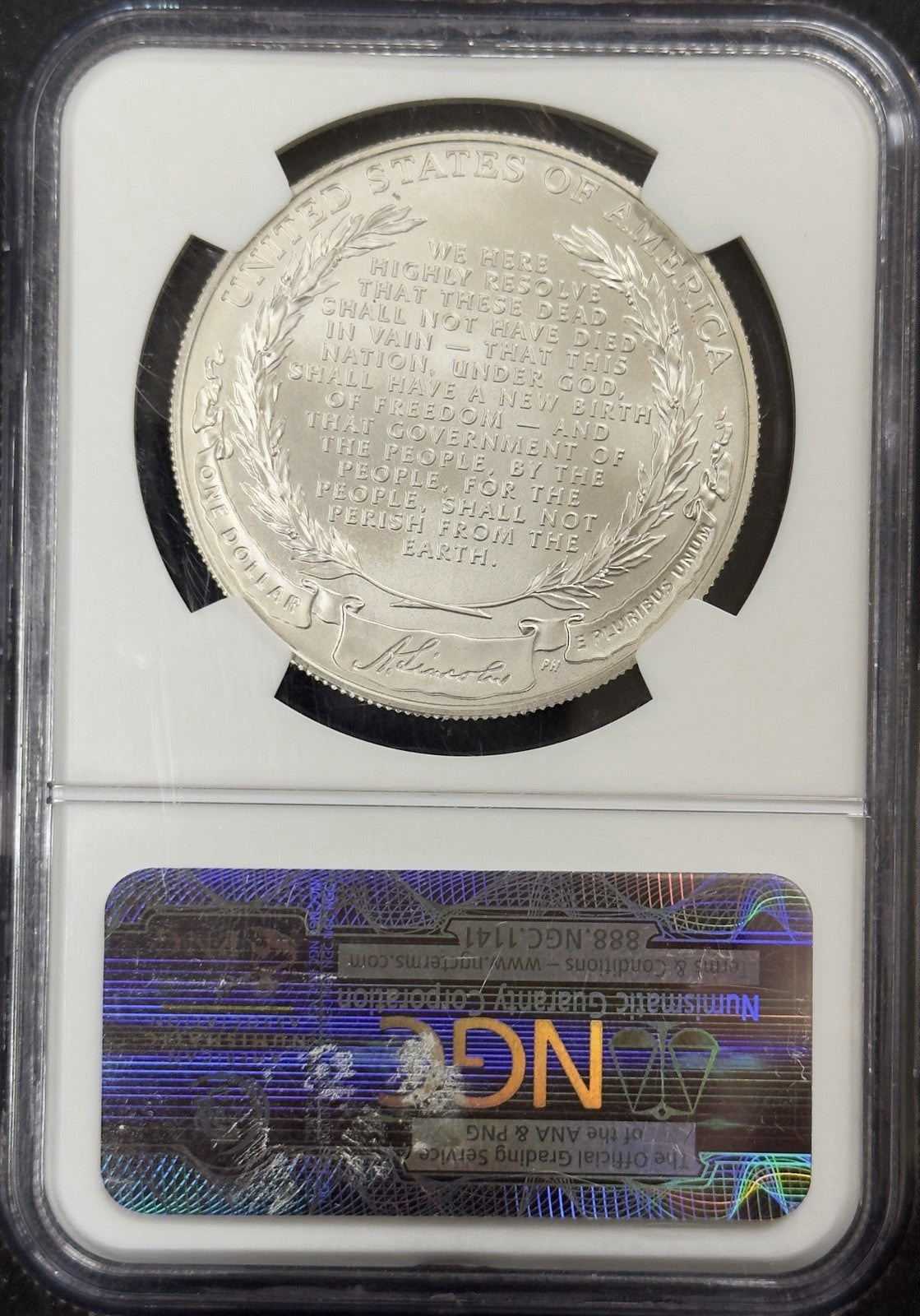 2009 P Lincoln Bicentennial Commemorative Dollar - NGC MS69 ( 40596 )