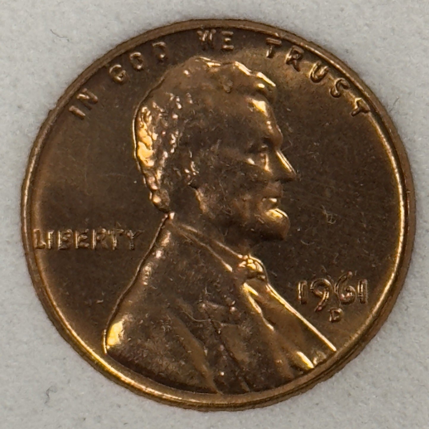 1961-D/D/D Lincoln Cent Error RPM-009 Wexler WRPM-009 ( 40714 )