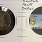 1860 Seated Half Dollar - Almost Uncirculated *Crackout* ( 40507 )