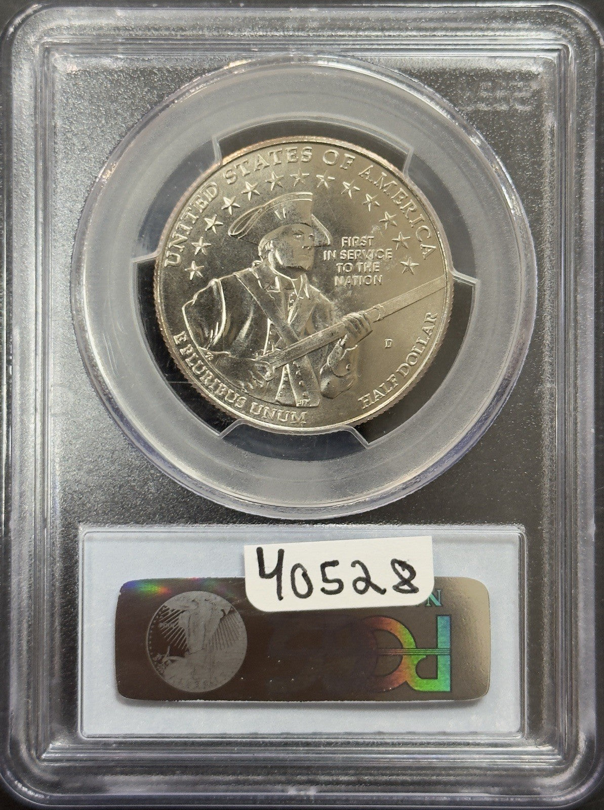 2011 D U.S Army Commemorative Half Dollar - PCGS MS69 ( 40528 )