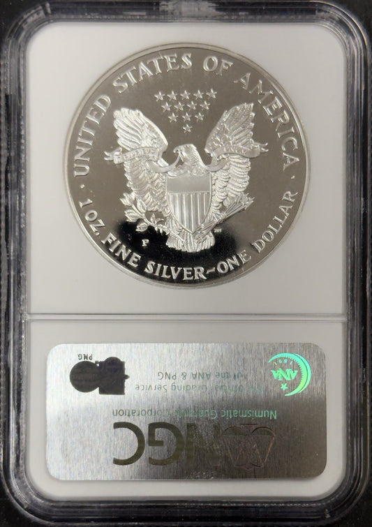 1999 P Silver Eagle - NGC PF69 Ultra Cameo ( 40962 )