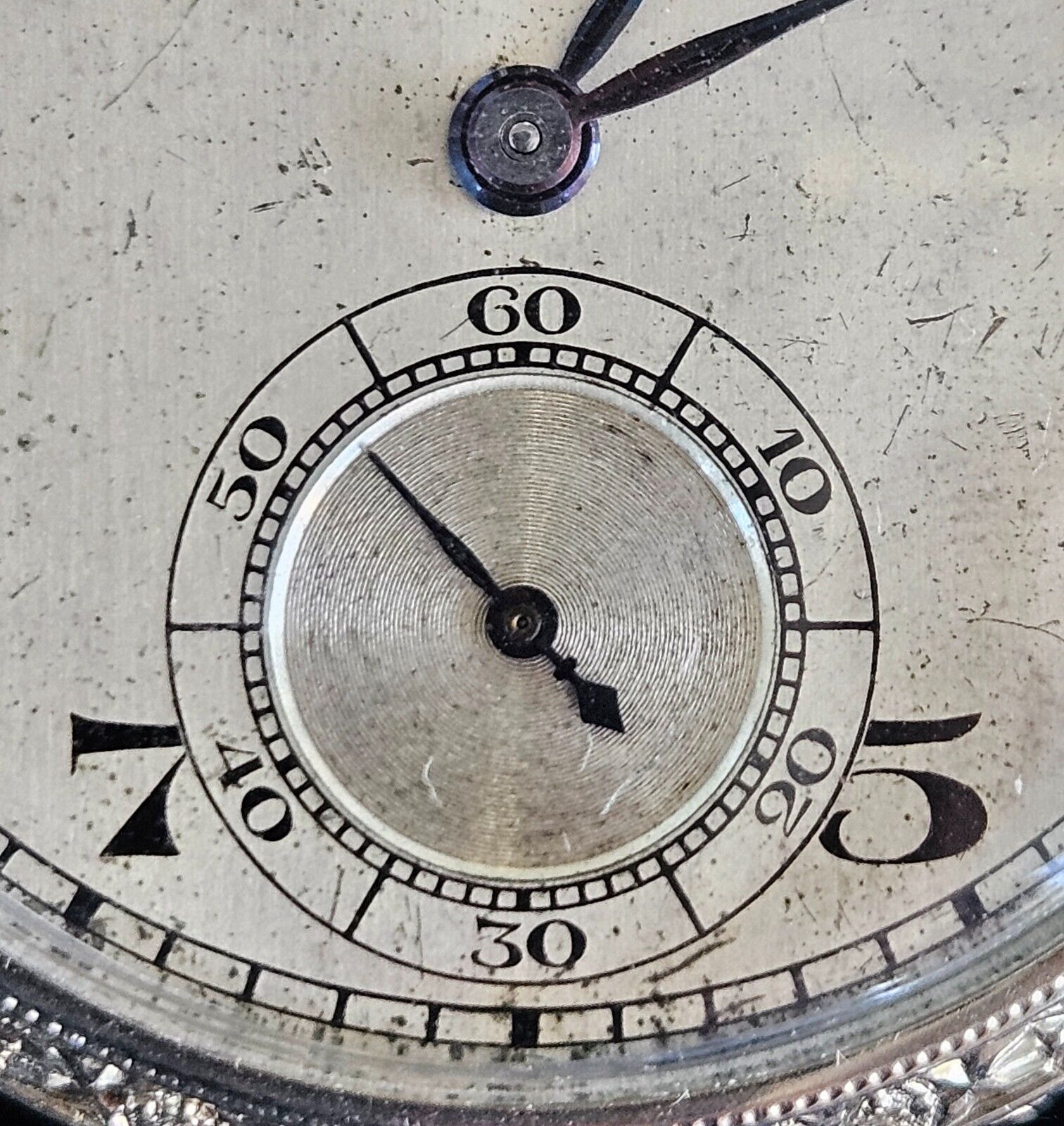 Vintage Hamilton 918 Model 2 Pocket Watch Solid 14k White Gold 19 Jewel 12s