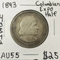 1893 Columbian Exposition Half Dollar - Almost Uncirculated ( 40542 )