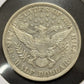 1901 Barber Half Dollar - Extra Fine *Crackout* ( 40501 )