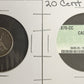 1875 CC Twenty Cent Piece - Very Fine *Crackout* ( 40476 )