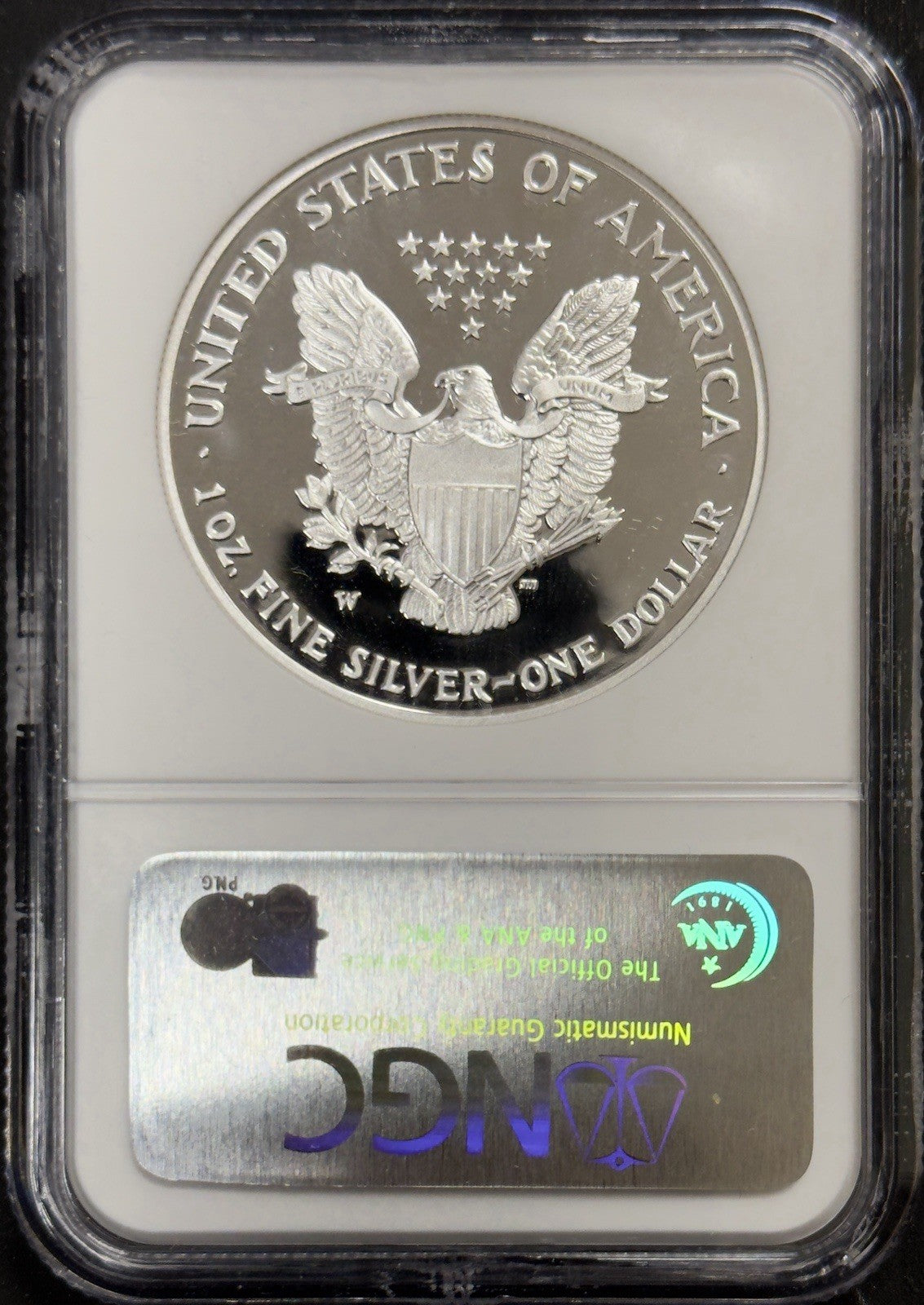 2007 W Silver Eagle - NGC PF69 Ultra Cameo ( 40967 )