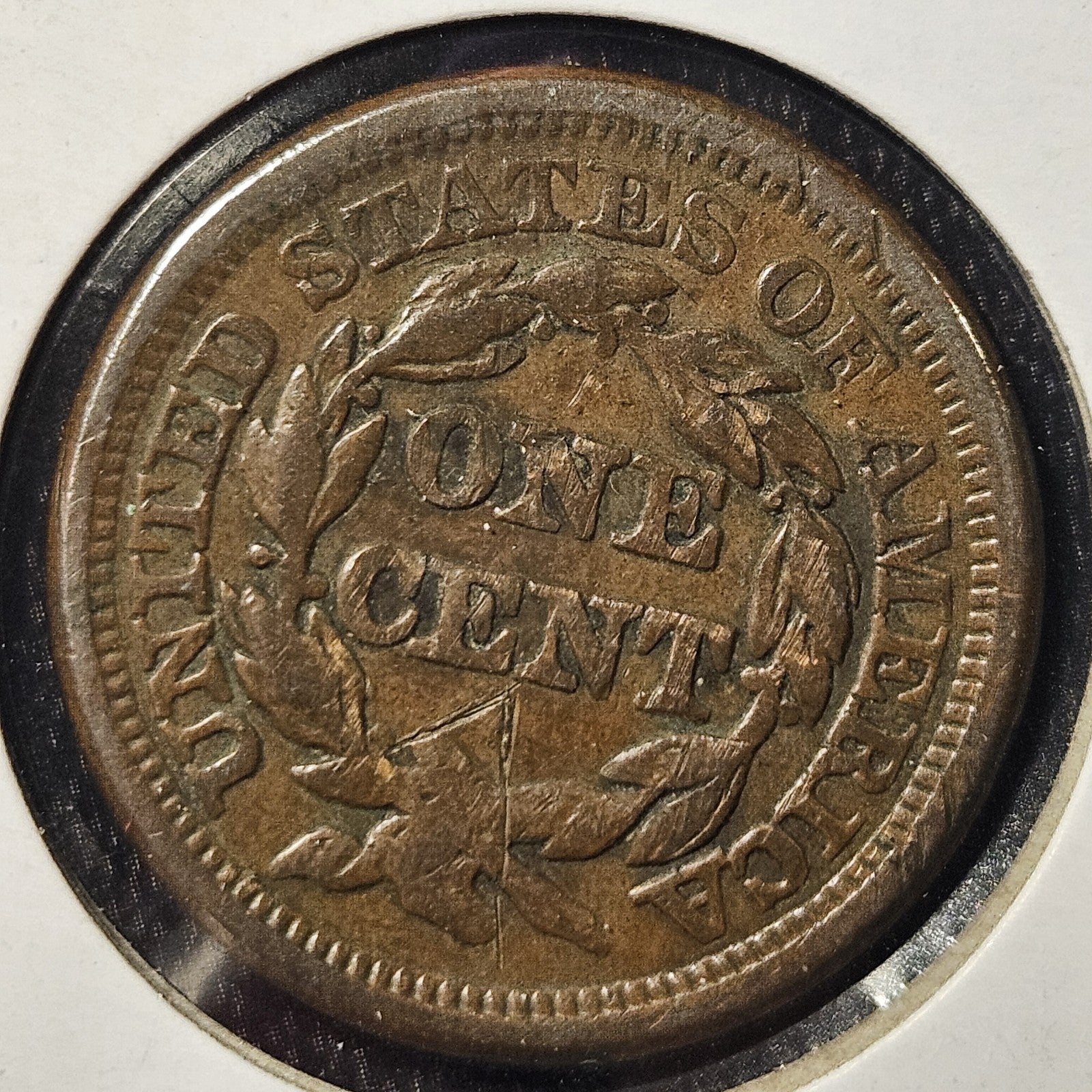 1854 Large Cent Affordable Coin For Your Collection!! B1086