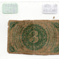 1863 3-Cent Fractional Currency Receivable for all US Stamps B1090
