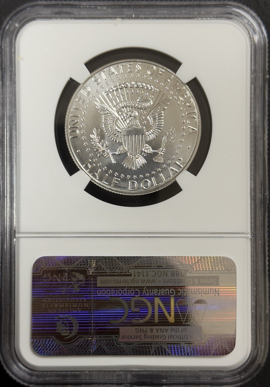 2014 D Kennedy Half Dollar 50TH Anniversary Silver - NGC SP69 ( 40669 )