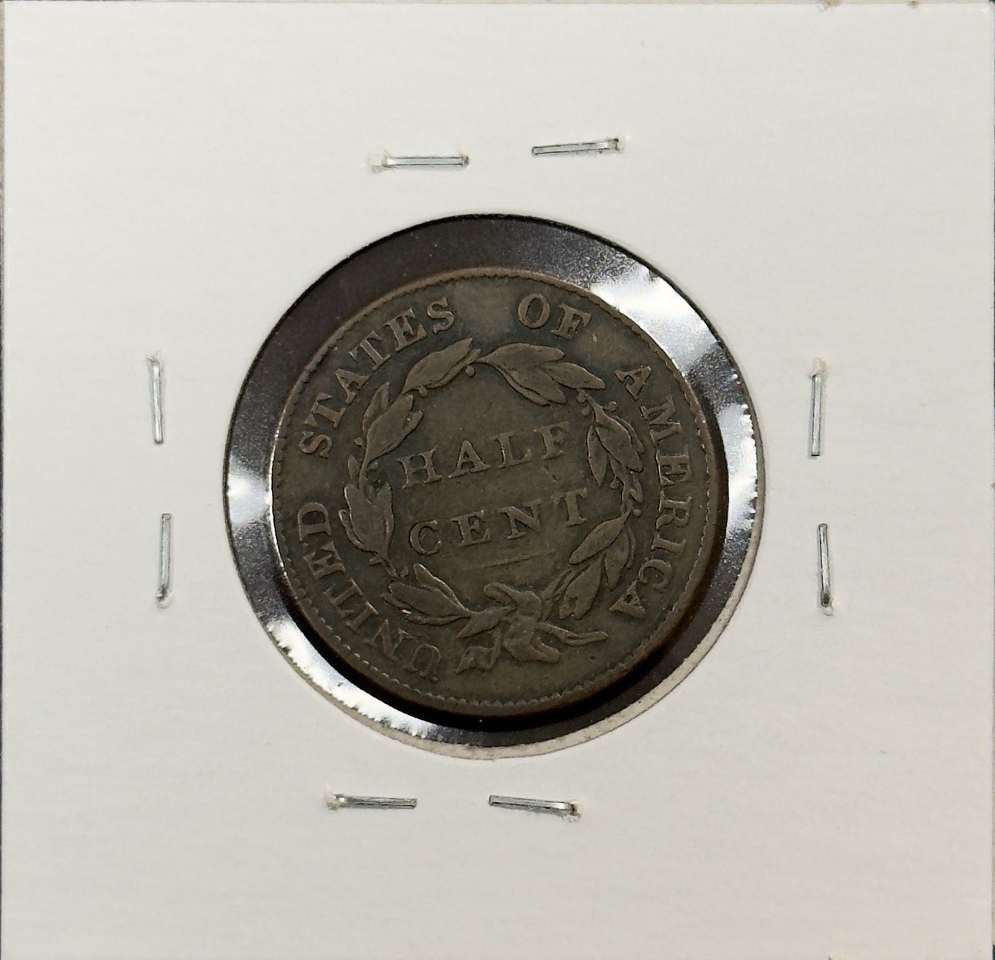 1826 Classic Head Half Cent - Very Fine ( 40536 )