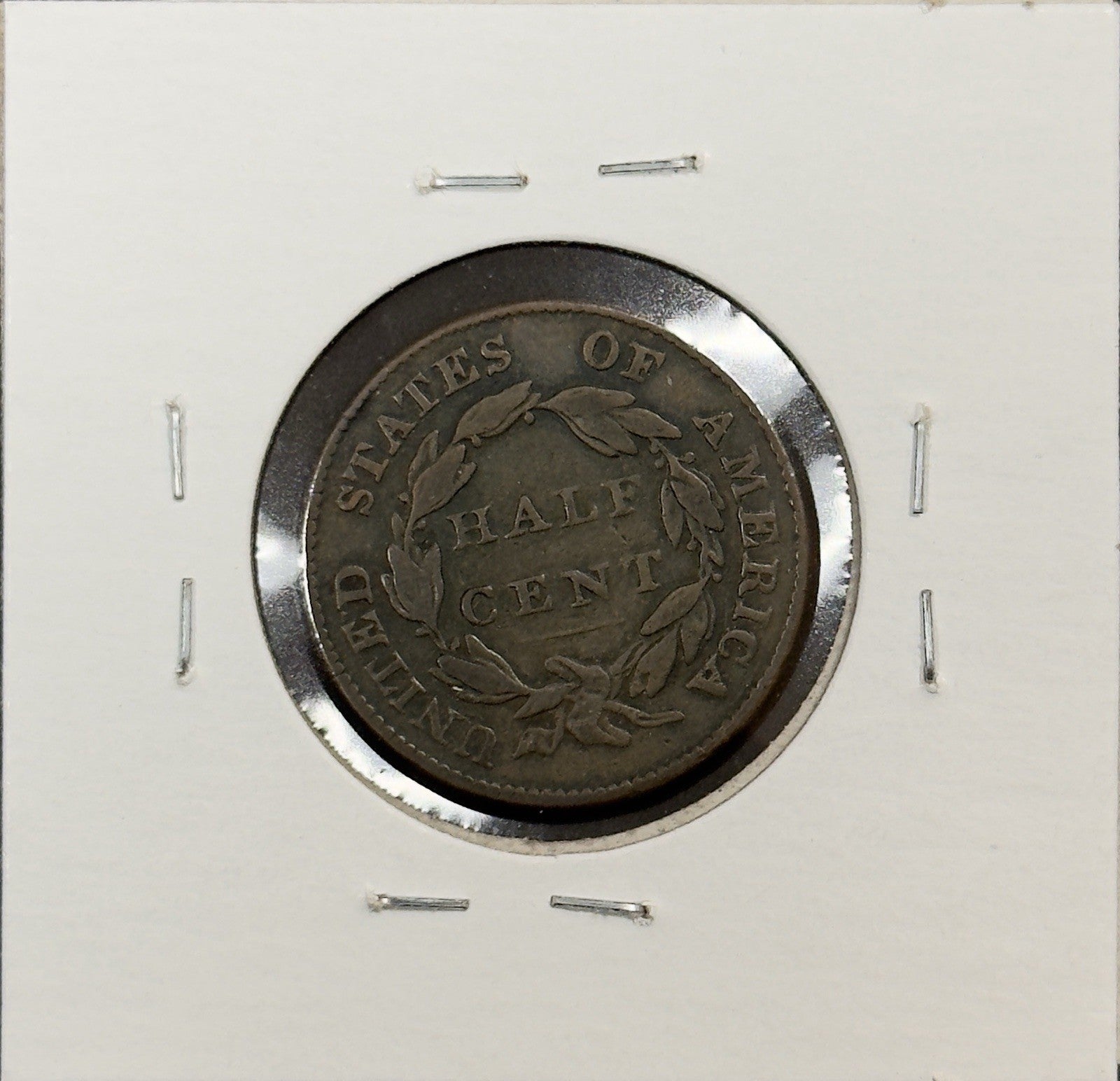 1826 Classic Head Half Cent - Very Fine ( 40536 )