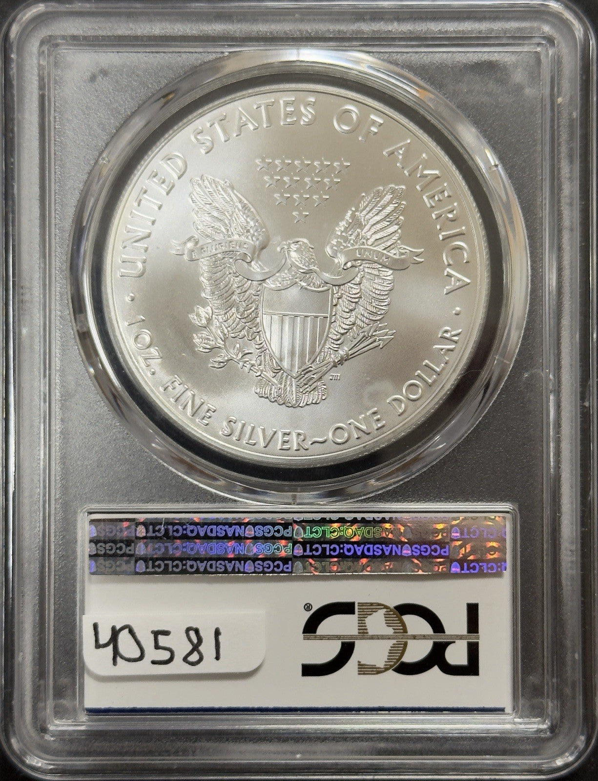 2017 W American Eagle - PCGS MS70 ( 40581 )