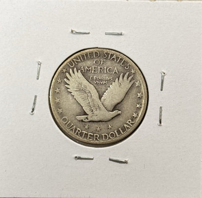1929 Standing Liberty Quarter - About Good ( 40572 )