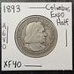 1893 Columbian Expo Commemorative Half Dollar Extra Fine (A6V0)