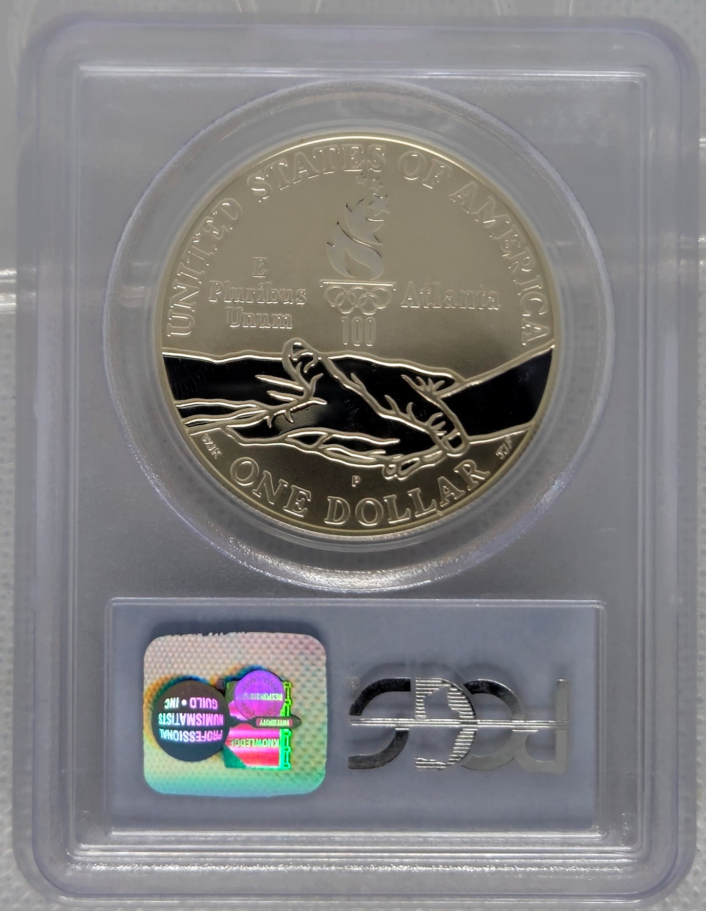 1995-P Paralympics PCGS PR 69 DCAM Commemorative Silver Dollar