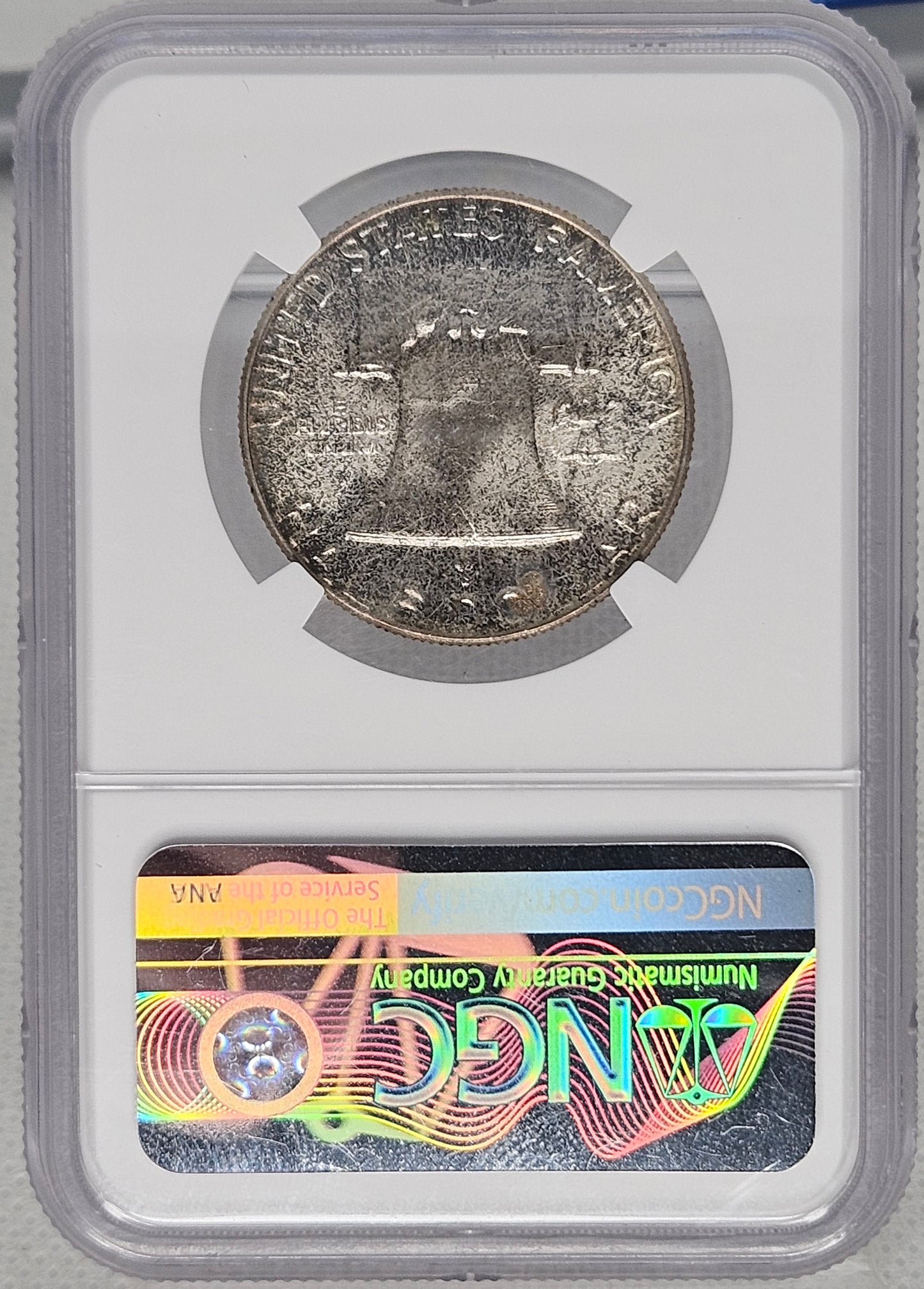 1957-P Franklin Half Dollar NGC MS66 FBL Full Bell Lines with Great Toning!!!