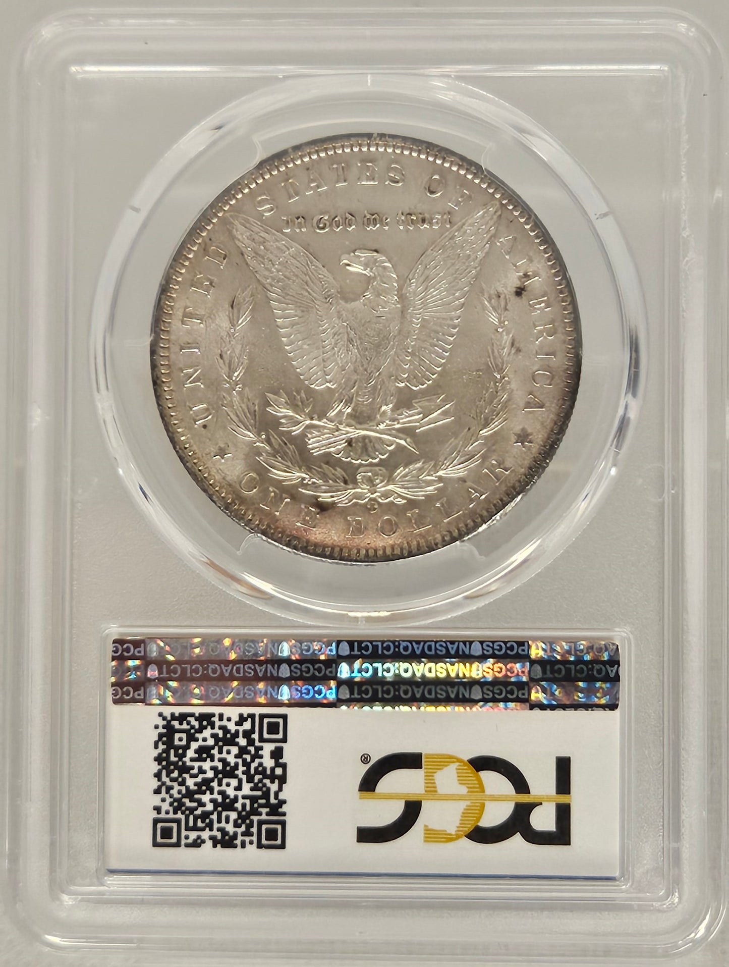 1899-O Morgan Dollar PCGS AU58  Beautiful Toned Graded Coin!!!