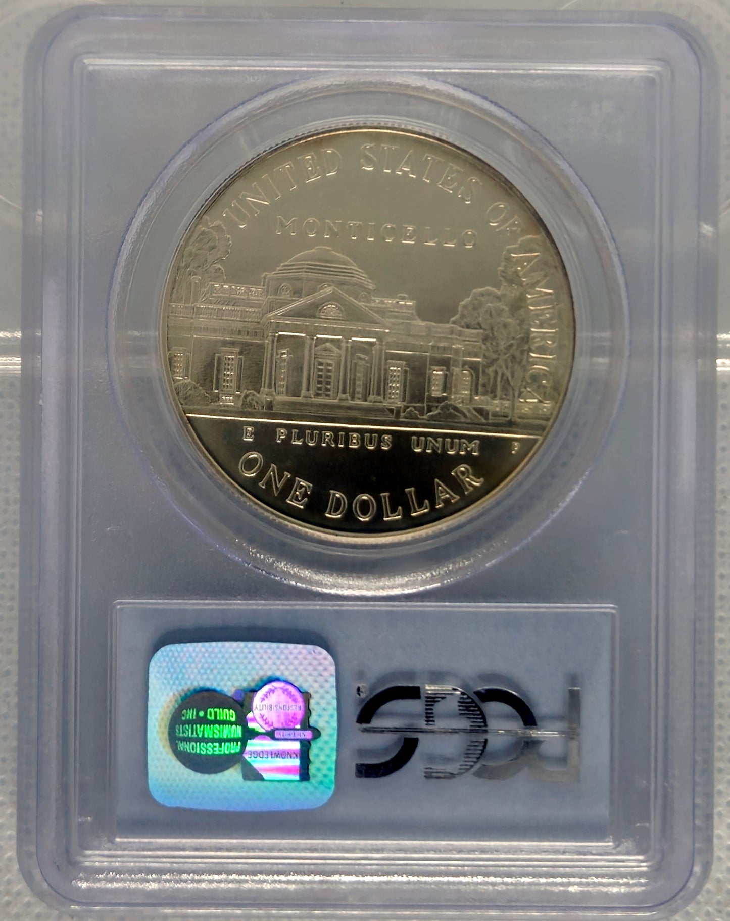 1993-P Thomas Jefferson PCGS MS 69 Commemorative Silver Dollar