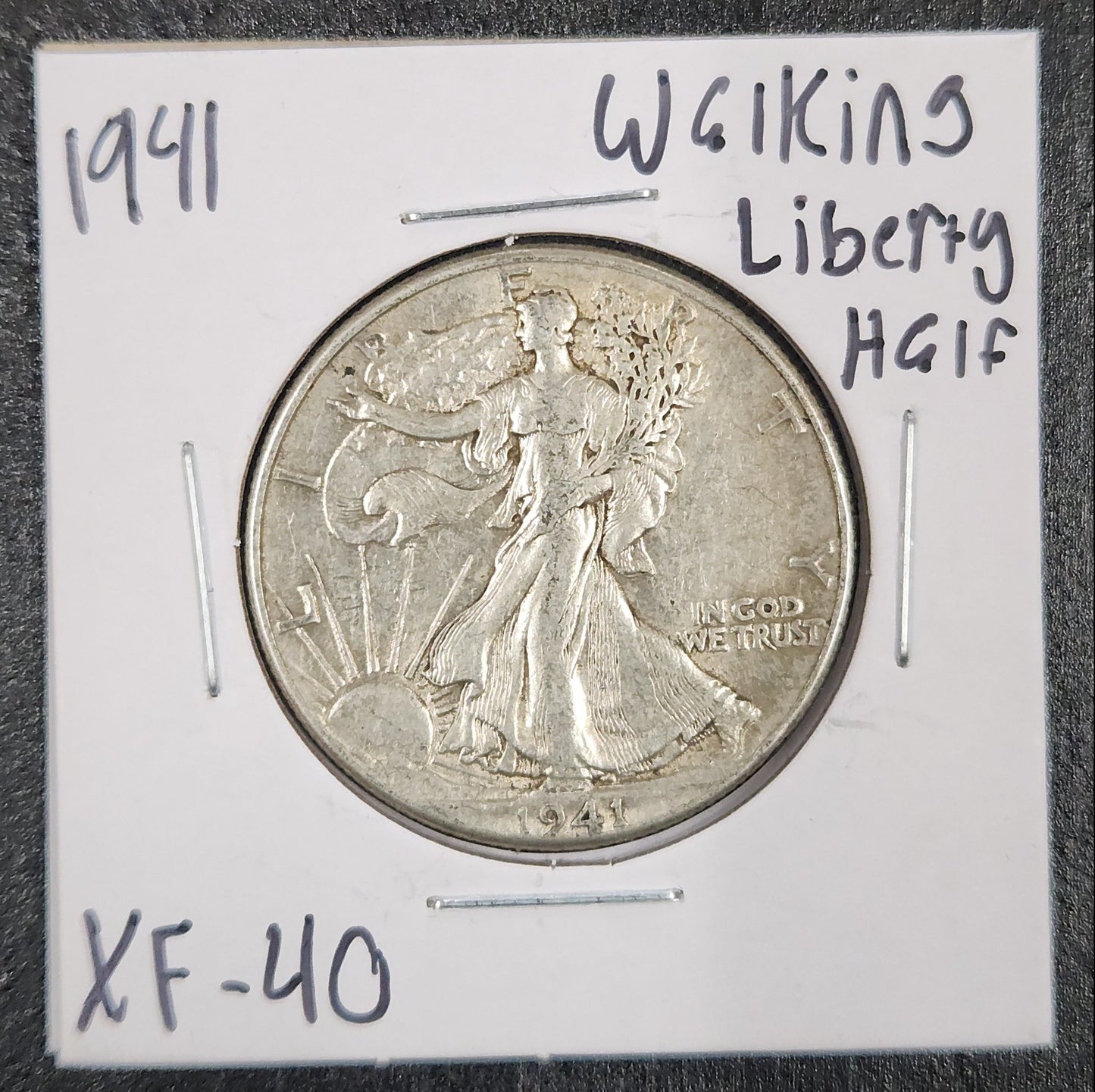 1941 Walking Liberty Half XF-40 — Obverse