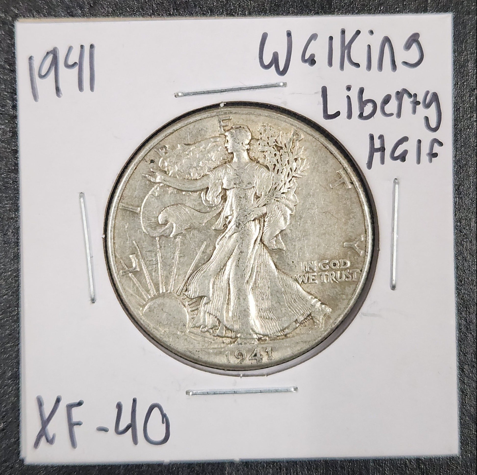 1941 Walking Liberty Half XF-40 — Obverse