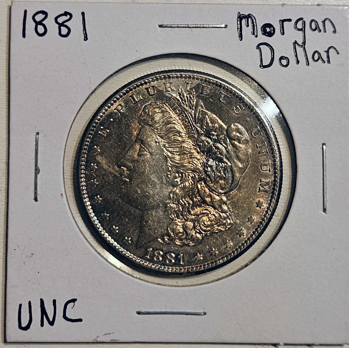 1881 Morgan Dollar UNC 7434.D62T-A — Obverse