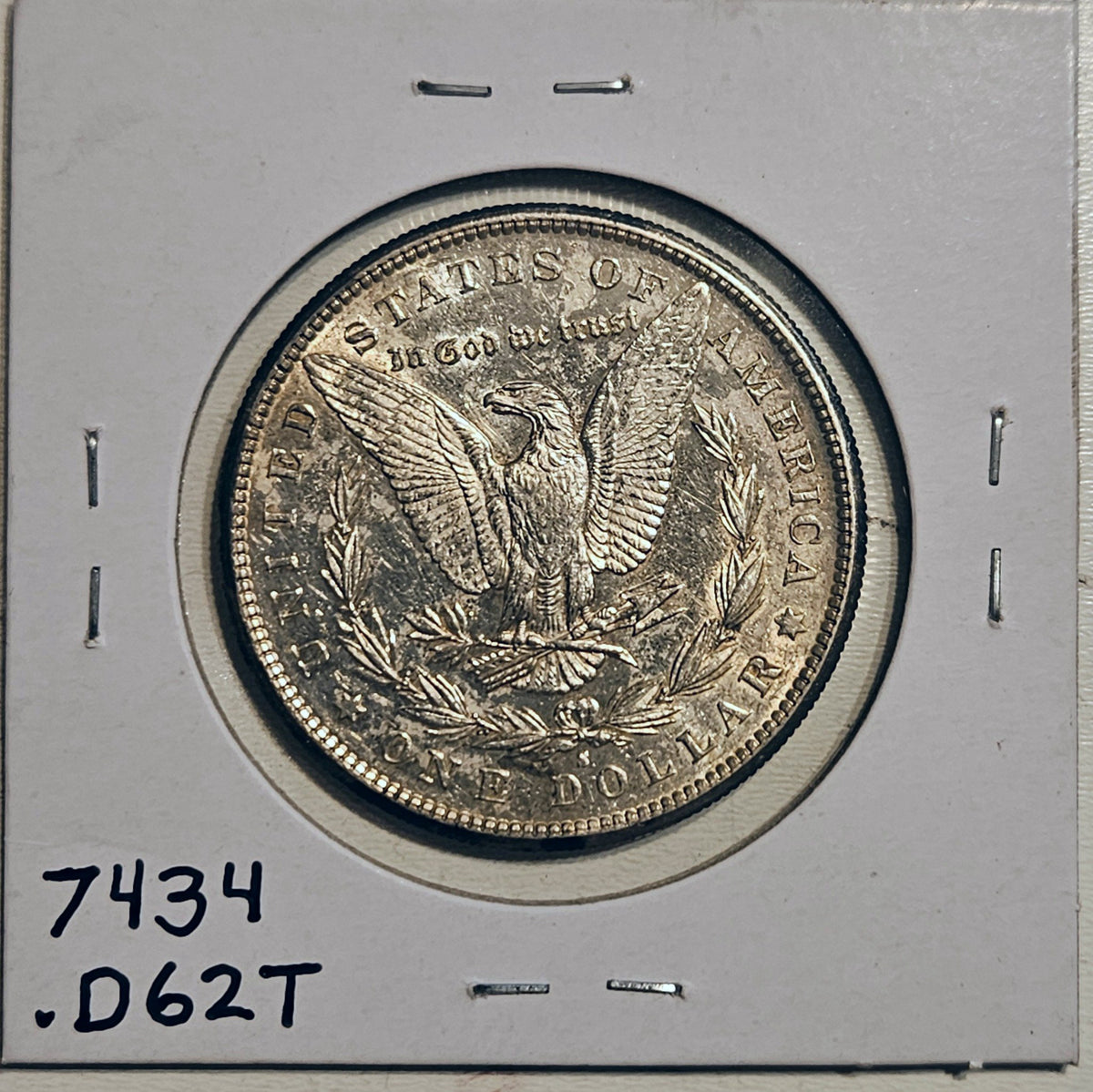 1881 Morgan Dollar UNC 7434.D62T-A — Reverse