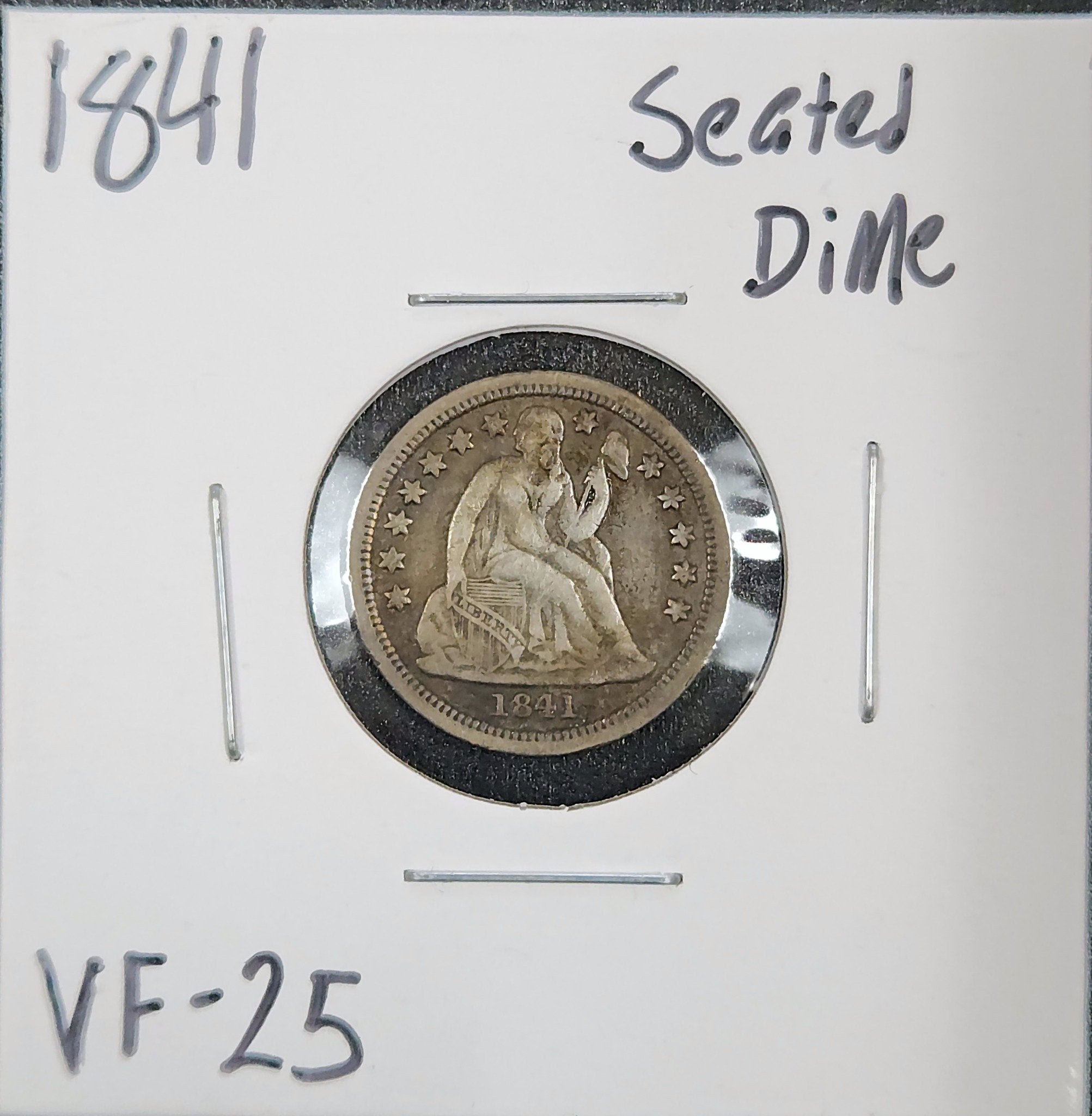 1841 Seated Liberty Dime VF-25 | JP Ford Coin & Currency – JP Ford