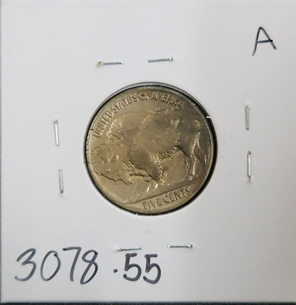 1913 Buffalo Nickel Type 2 AU-55 3078.55-A — Reverse