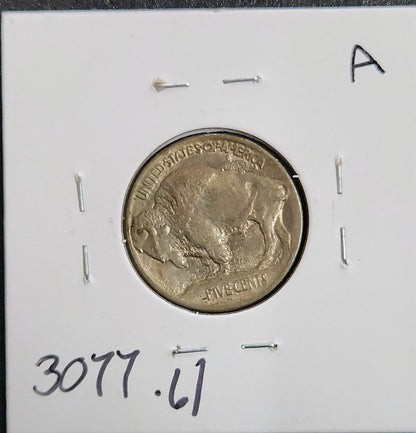 1913 Buffalo Nickel Type 1 MS-61 3077.61-A — Reverse