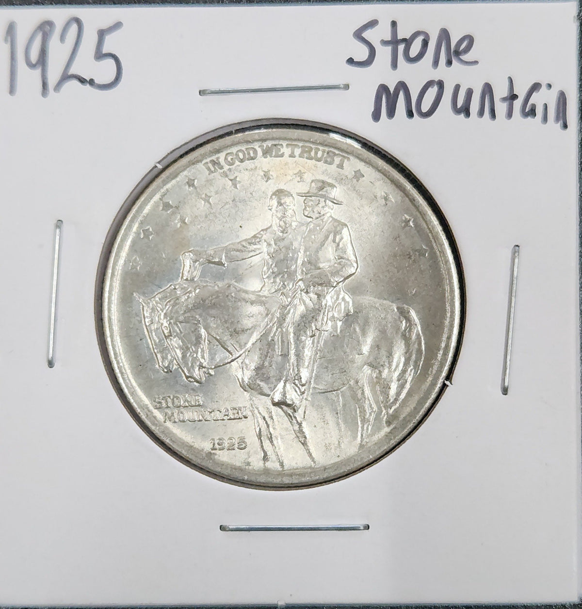 1925 Stone Mountain Half Dollar 10367.63-A — Obverse