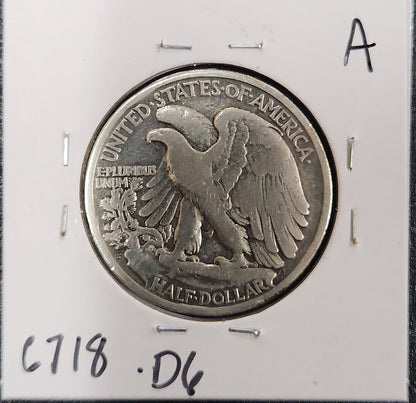 1918-s Walking Liberty Half G — Reverse