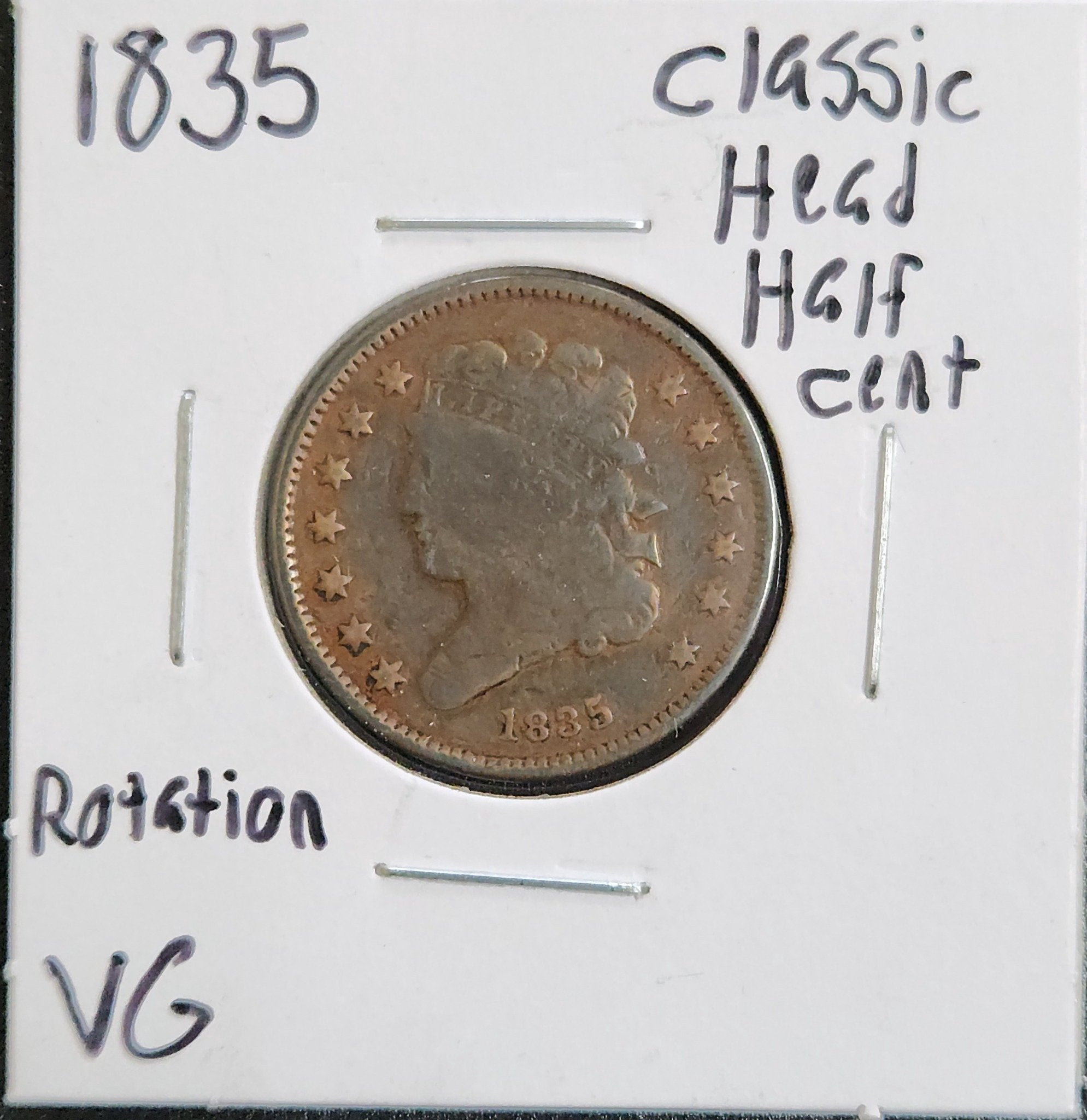 1835 Classic Head Half Cent VG | JP Ford Coin & Currency – JP Ford