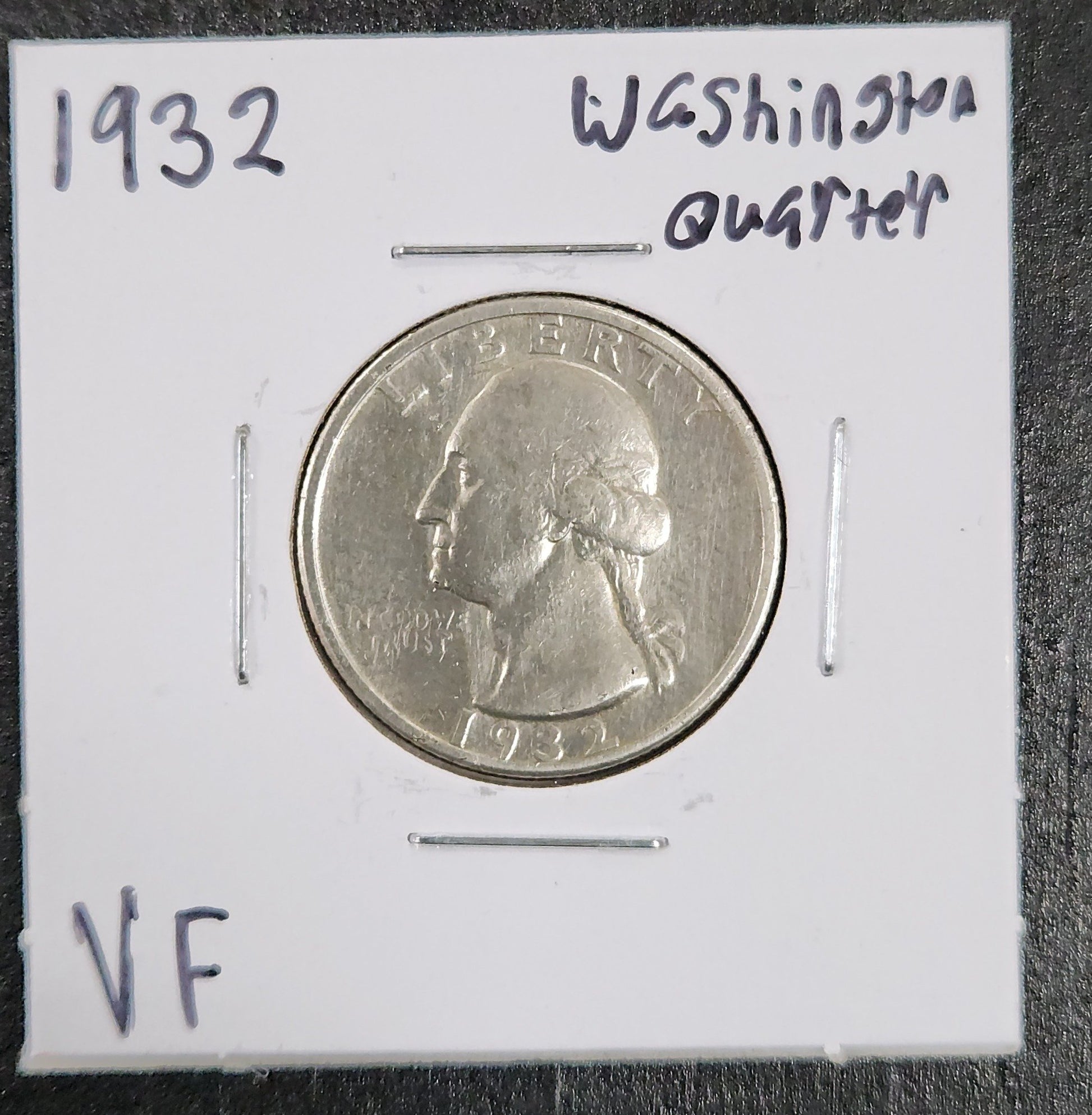 1932 Washington Quarter VF — Obverse