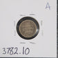 1856 Seated Half Dime VG-10 — Reverse