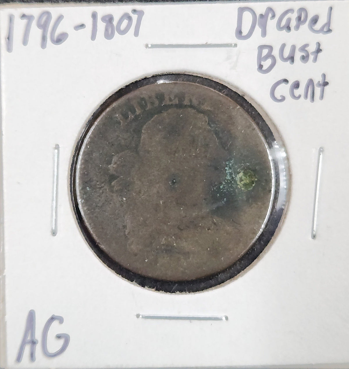 1796-1807 Draped Bust Large Cent AG 72314.D3-B — Obverse