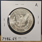 1881-S Morgan Silver Dollar MS64 7486.64-A — Reverse