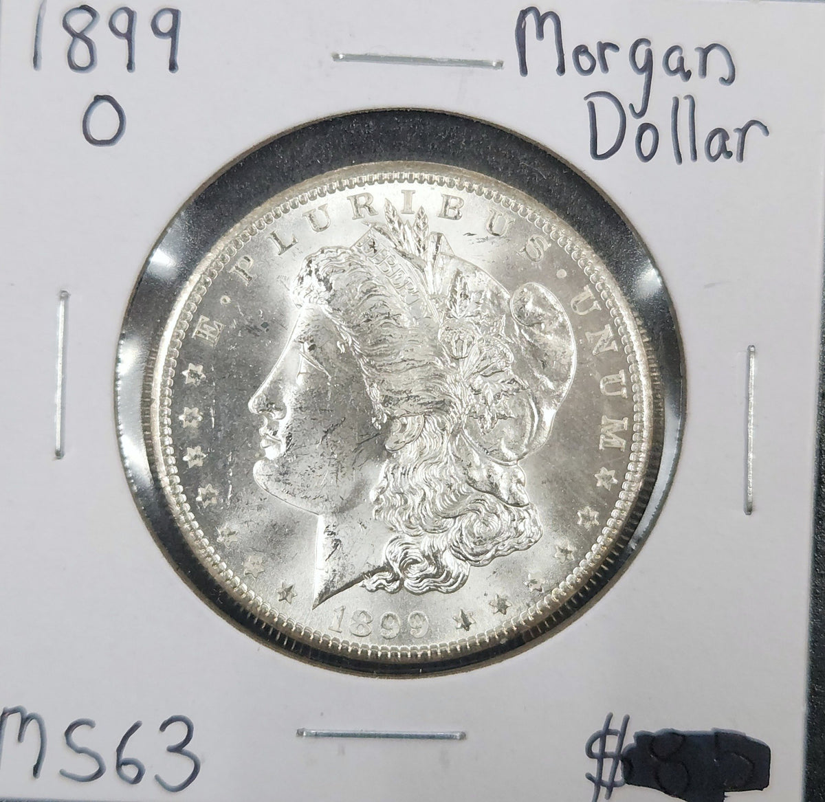 1899-O Morgan Dollar MS63 7586.63-A — Obverse