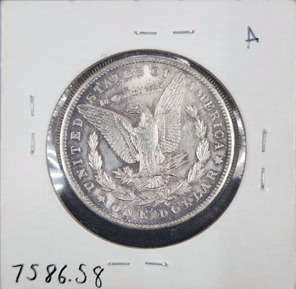 1899-O Morgan Silver Dollar 7586.58-A — Reverse