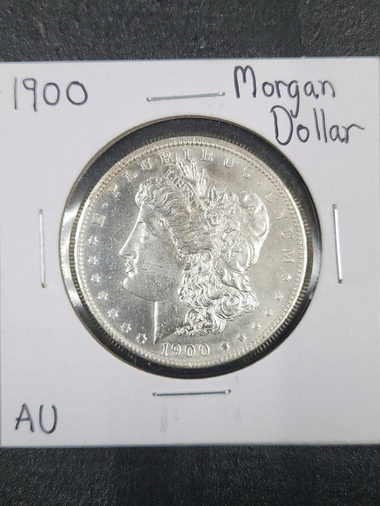 1900 Morgan Dollar AU58 7588.D58-A — Obverse