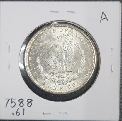 1900 Morgan Dollar MS61 7588.61-A — Reverse