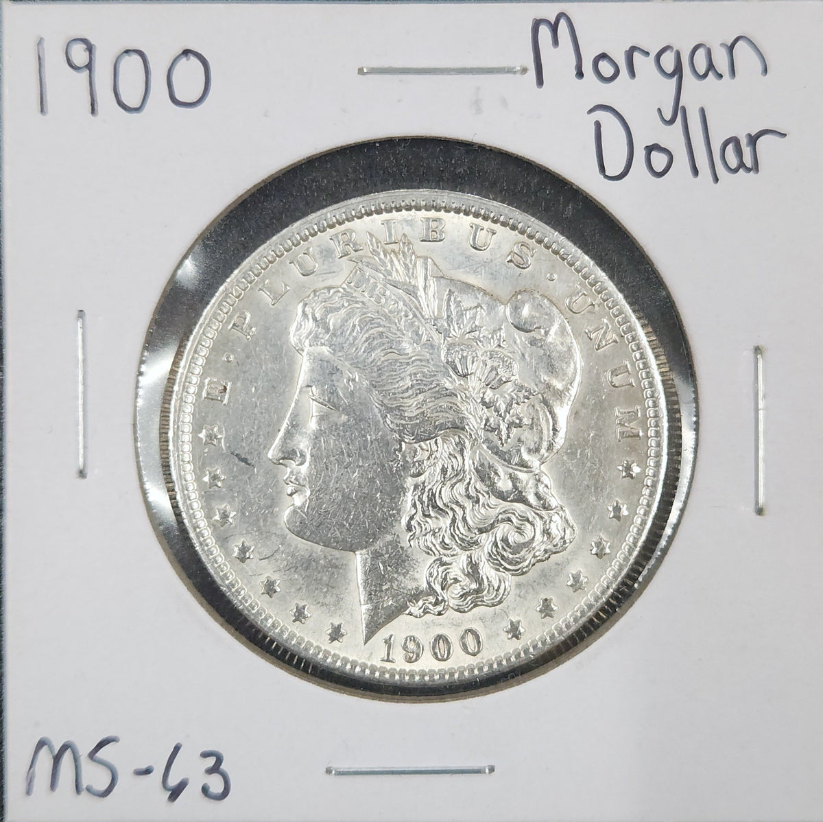 1900 Morgan Dollar MS-63 7588.63-A — Obverse