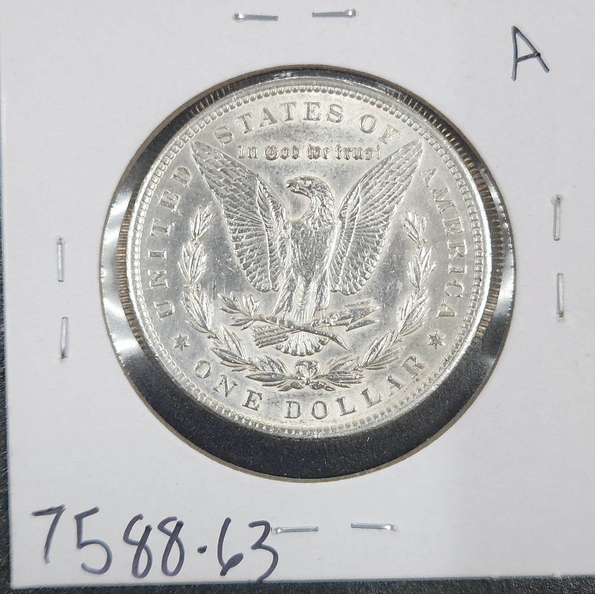 1900 Morgan Dollar MS-63 7588.63-A — Reverse