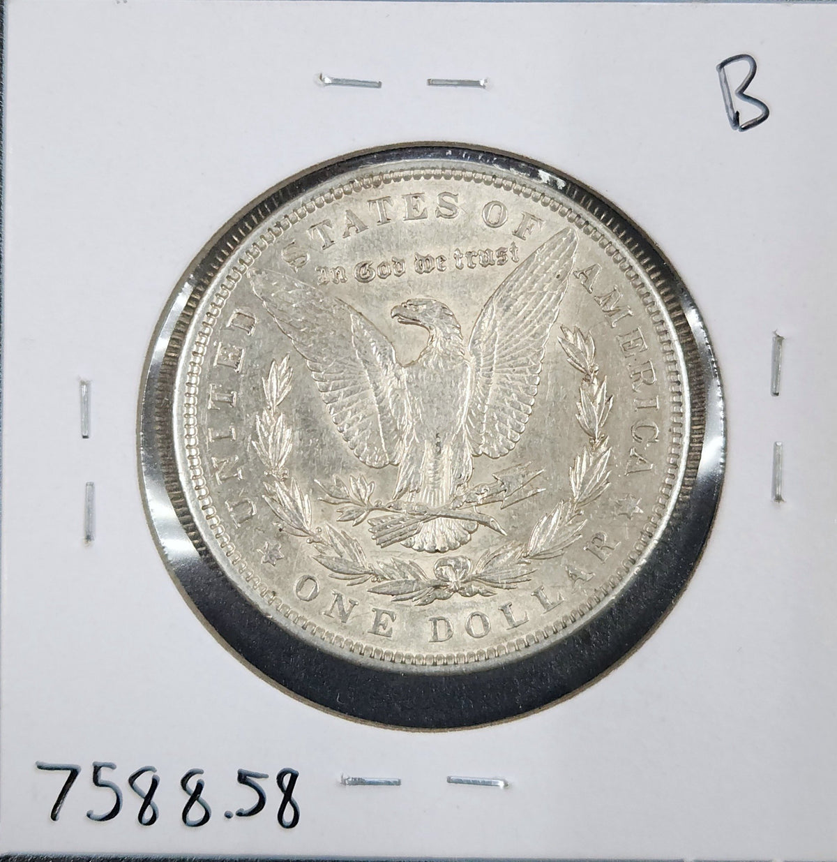 1900 Morgan Dollar AU58 7588.58-B — Reverse