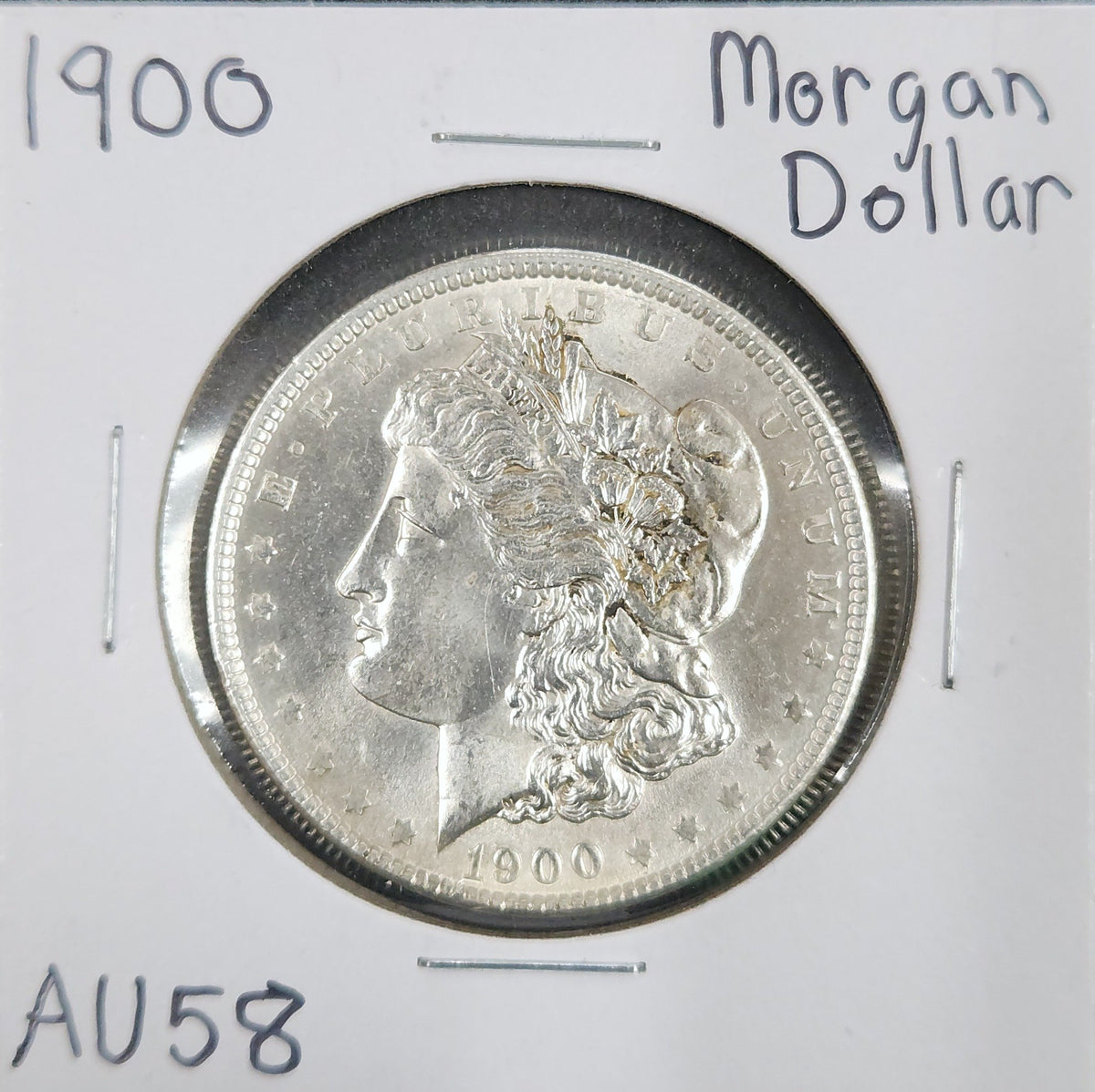 1900 Morgan Dollar AU58 7588.58-C — Obverse